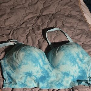 Victoria's Secret Blue Tie-Dye Bralette